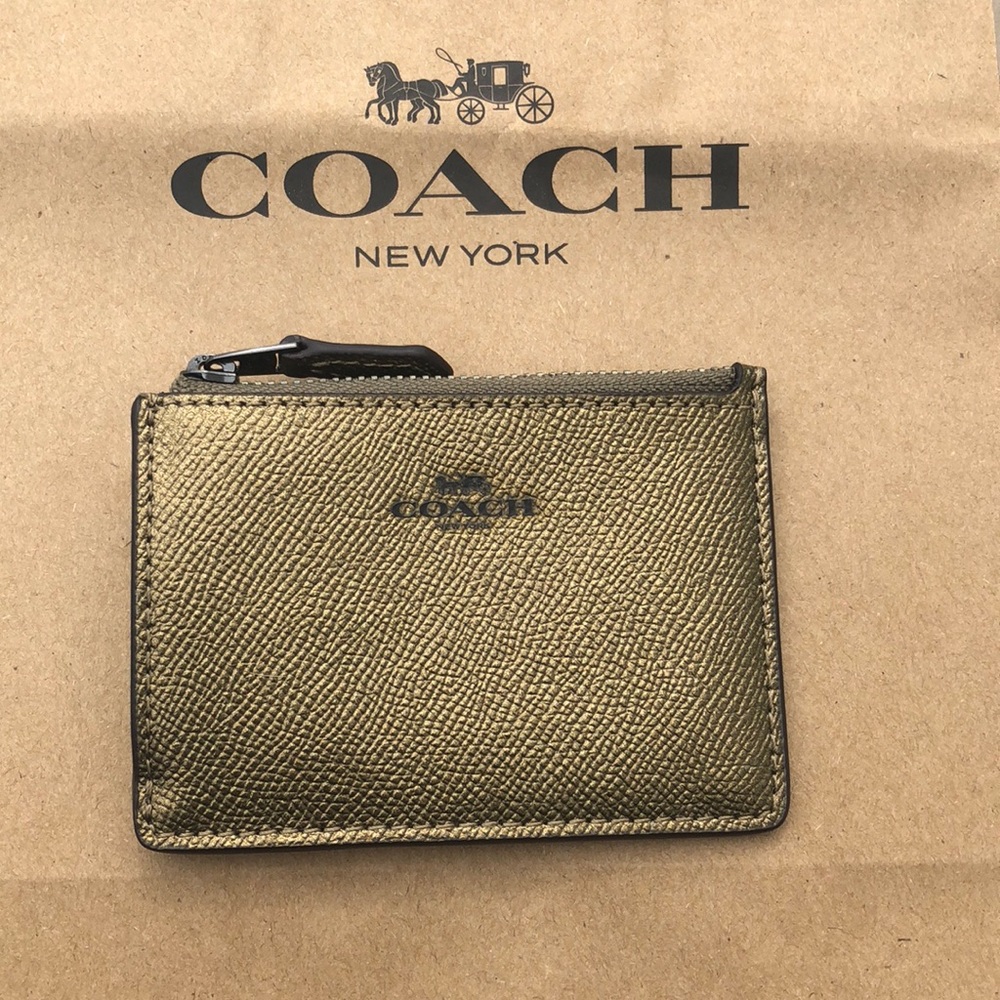 Coach Mini Skinny ID Holder Key Chain